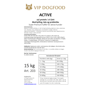 V.I.P. ACTIVE 15kg