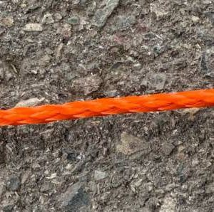 V.I.P. Nakkeline med 3mm wire 35cm orange tau