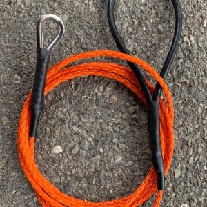 V.I.P. Seksjon 1 Midtline 280cm med 3mm wire orange