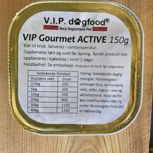 V.I.P. Gourmet ACTIVE 150 g boks