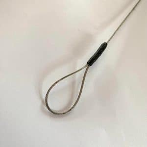 V.I.P. Nakkeline med 1,5mm syrefast wire 35cm