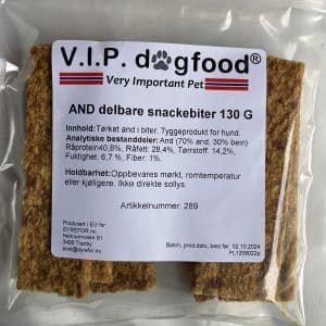 V.I.P. And delbare snackebiter 130 g