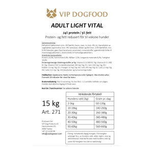 VIP Adult Light Vital 15kg