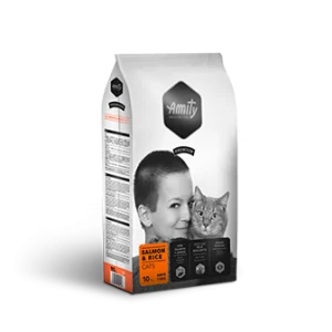 AMITY SALMON & RICE CATS 10kg